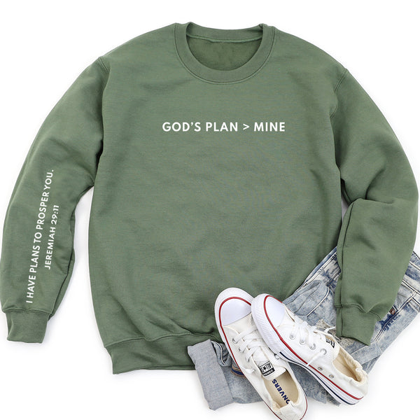 God's Plan Over Mine Sweatshirt