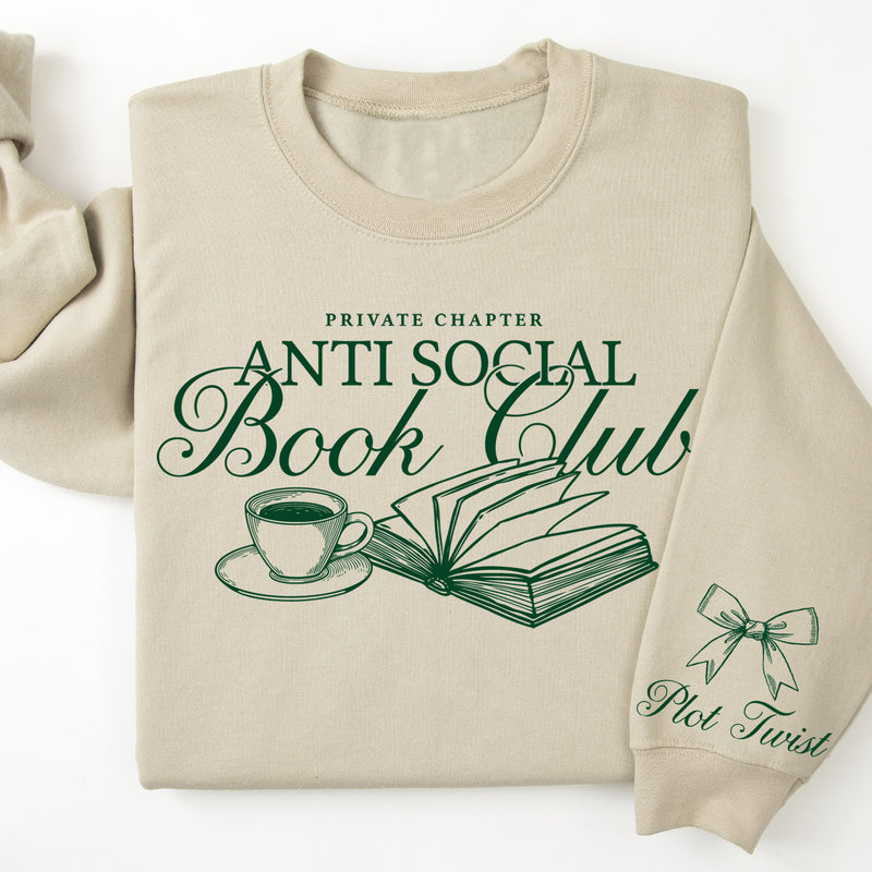 Anti Social Book Club Sweatshirt